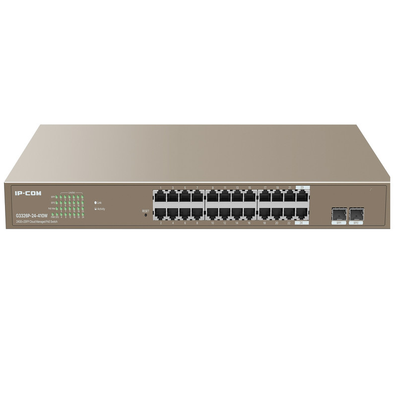 سوئیچ شبکه 24 پورت آی پی کام مدل G3326P-24-410W سوئیچ شبکه 24 پورت آی پی کام مدل G3326P-24-410W