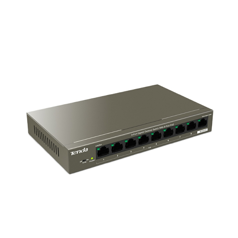 سوئیچ شبکه 9 پورت تندا مدل TEG1109P-8-102W سوئیچ شبکه 9 پورت تندا مدل TEG1109P-8-102W