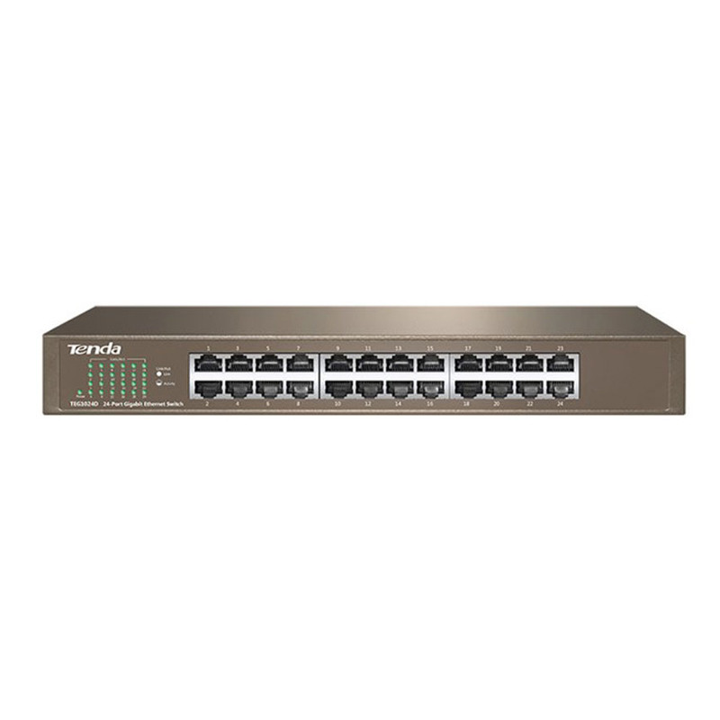 سوئیچ شبکه 24 پورت تندا مدل TEG1024D سوئیچ شبکه 24 پورت تندا مدل TEG1024D