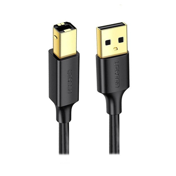 کابل تبدیل USB-A به USB-B یوگرین US135 مدل 10351 طول 3 متر کابل تبدیل USB-A به USB-B یوگرین US135 مدل 10351 طول 3 متر