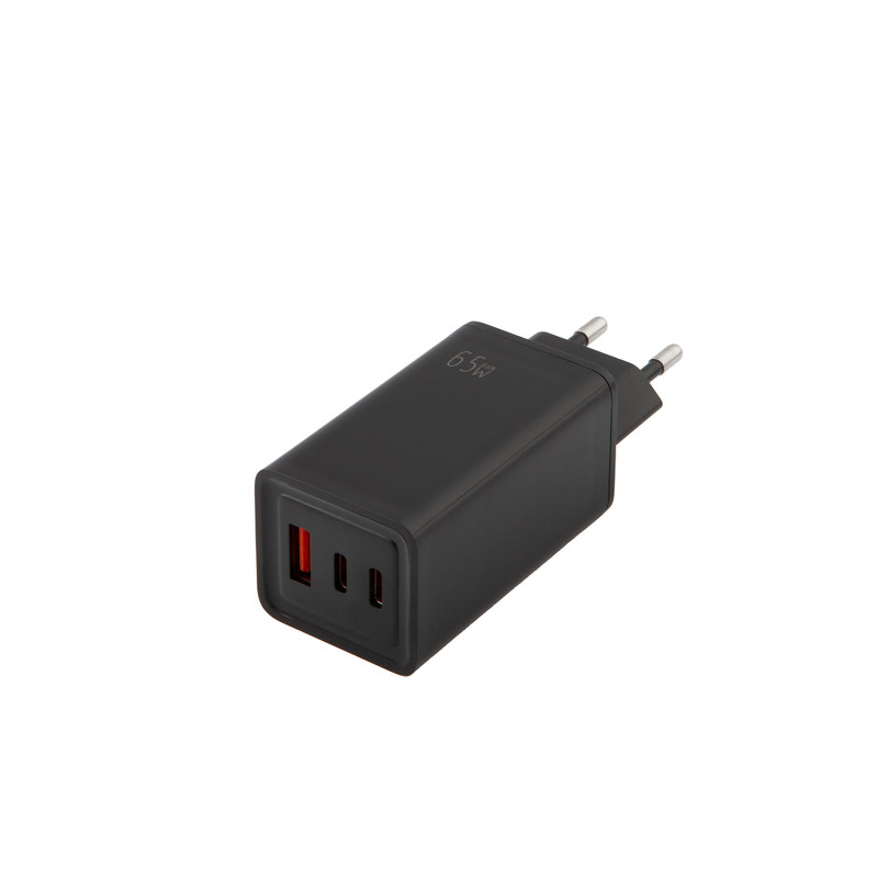 شارژر دیواری هترون مدل HWC 3651 PQ GaN توان 65 وات شارژر دیواری هترون مدل HWC 3651 PQ GaN توان 65 وات
