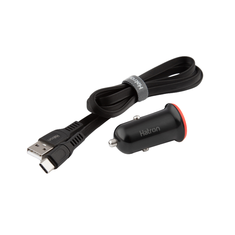 شارژر فندکی هترون مدل HCC2181PQ توان 18 وات به همراه کابل USB-C شارژر فندکی هترون مدل HCC2181PQ توان 18 وات به همراه کابل USB-C