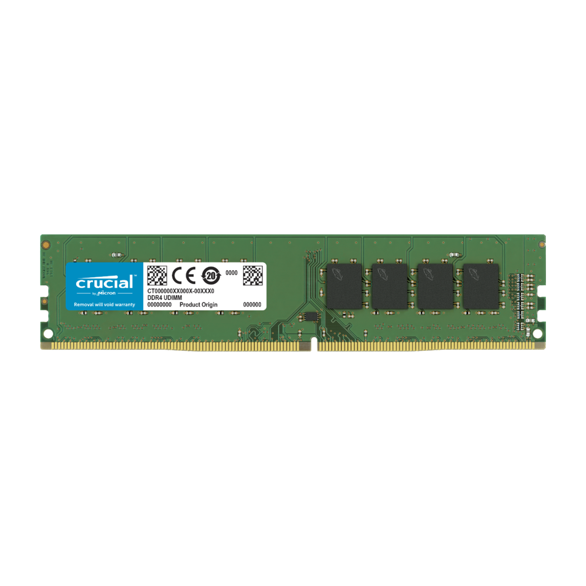 رم کامپیوتر DDR4 تک کاناله 2666 مگاهرتز CL19 کروشیال ظرفیت 16 گیگابایت رم کامپیوتر DDR4 تک کاناله 2666 مگاهرتز CL19 کروشیال ظرفیت 16 گیگابایت