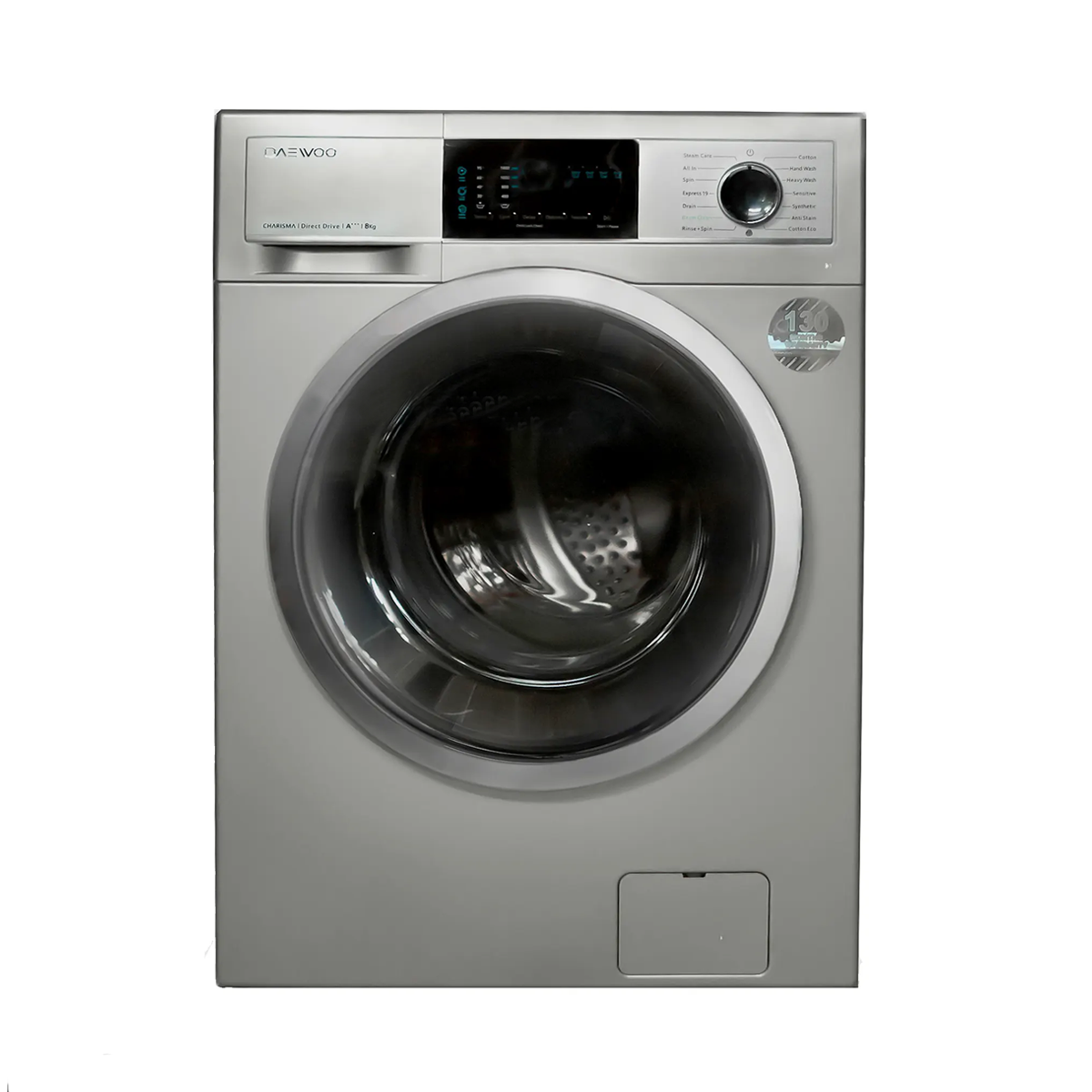 ماشین لباسشویی دوو 8 کیلویی سری کاریزما مدل DWK1-CH840S ماشین لباسشویی دوو 8 کیلویی سری کاریزما مدل DWK1-CH840S