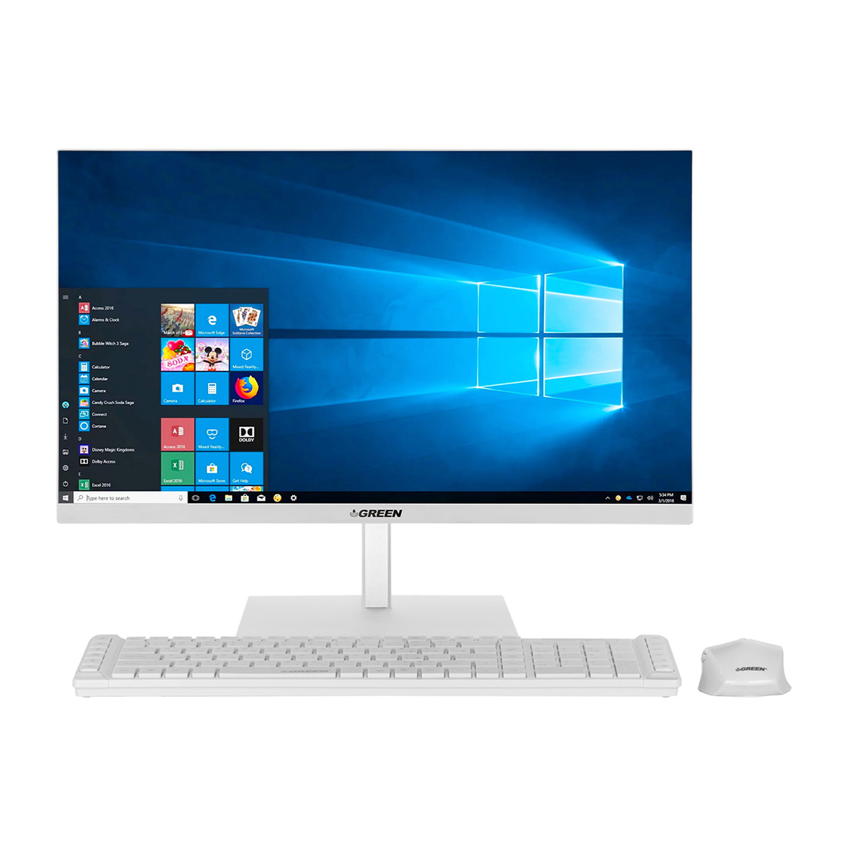 کامپیوتر All in One گرین 21.5 اینچی مدل GX622S-i78S i7 12700 8GB 512GB کامپیوتر All in One گرین 21.5 اینچی مدل GX622S-i78S i7 12700 8GB 512GB