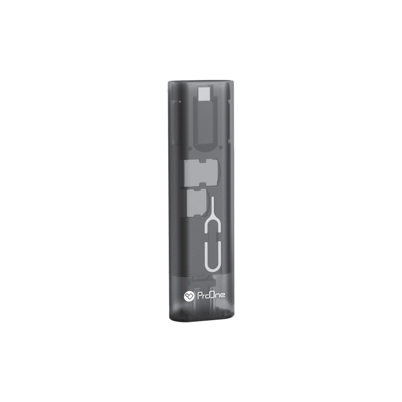 کابل تبدیل تایپ سی به لایتنینگ - میکرو یو اس بی - USB پرووان مدل PCK003 طول 0.27 متر
