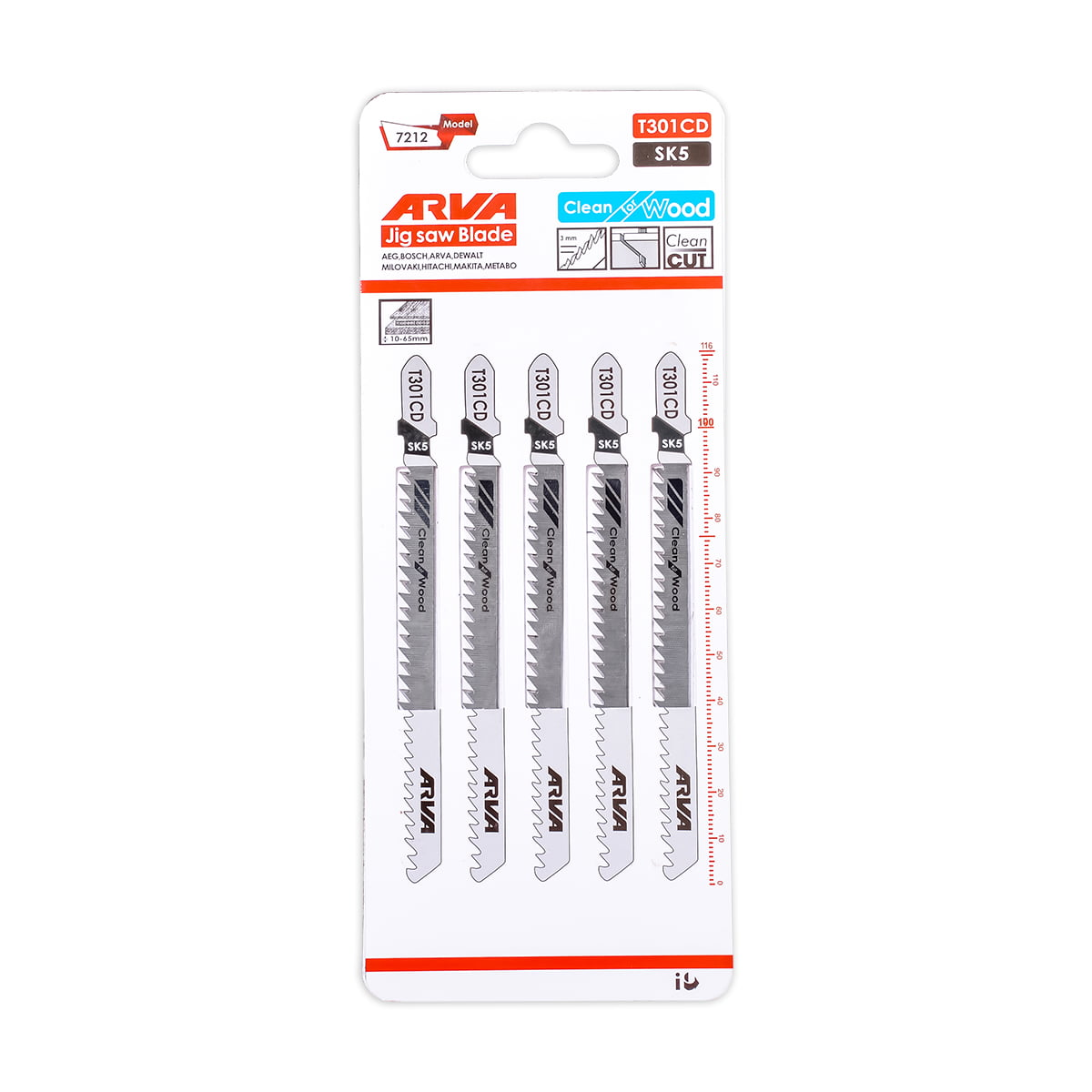 تیغ اره عمود بر چوب رونیکس مدل RH-5610 بسته 5 عددی