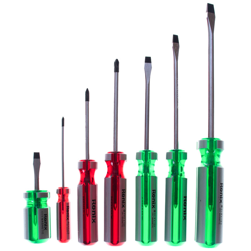 پیچ گوشتی رونیکس مدل RH-2701 مجموعه 7 عددی پیچ گوشتی رونیکس مدل RH-2701 مجموعه 7 عددی