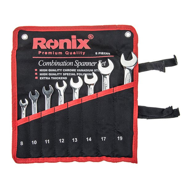 آچار تخت رونیکس مدل RH-2101 مجموعه 8 عددی آچار تخت رونیکس مدل RH-2101 مجموعه 8 عددی