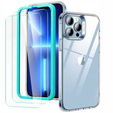 کاور ای اِس آر مدل Classic Hybrid مناسب برای گوشی موبایل اپل iPhone 13 Pro به همراه محافظ صفحه نمایش کاور ای اِس آر مدل Classic Hybrid مناسب برای گوشی موبایل اپل iPhone 13 Pro به همراه محافظ صفحه نمایش