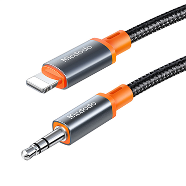 مبدل لایتنینگ به AUX برند مک دودو مدل CA-0780 به طول 1.2 متر مبدل لایتنینگ به AUX برند مک دودو مدل CA-0780 به طول 1.2 متر