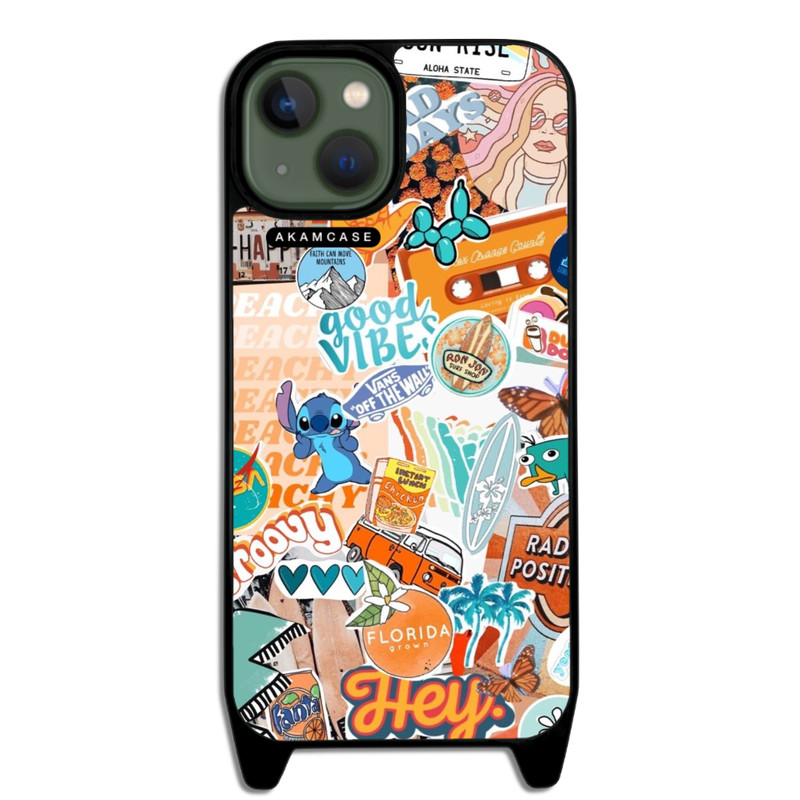 کاور گوشی اپل iPhone 13 آکام مدل AMCWLA13-GOOD VIBE3