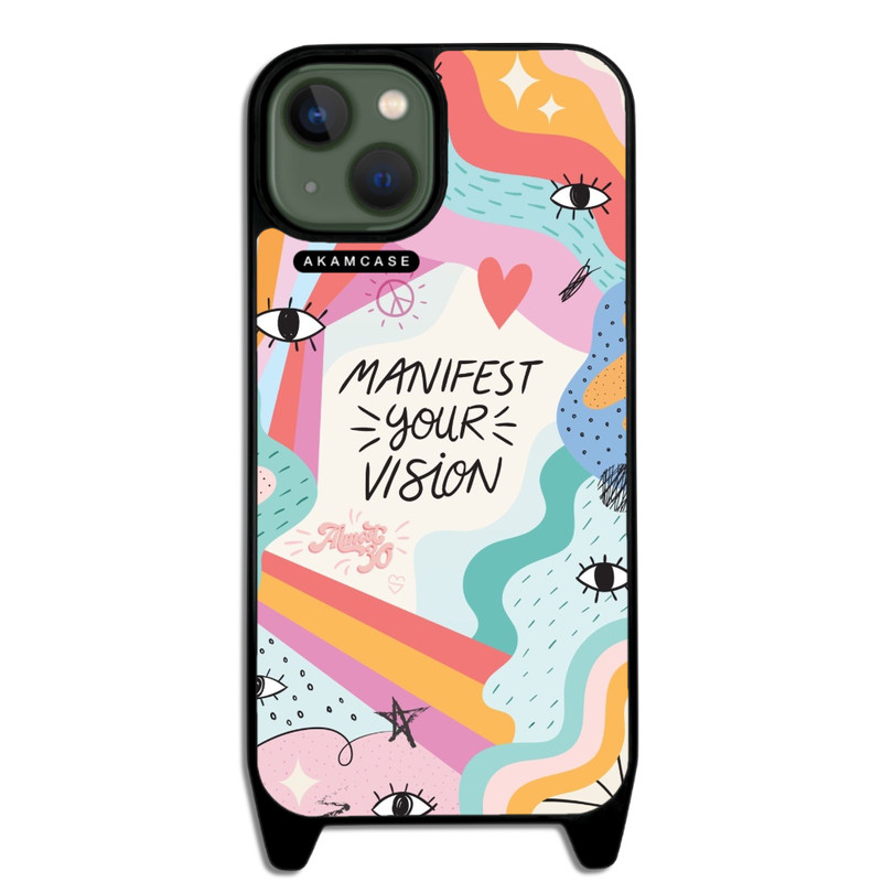 کاور گوشی اپل iPhone 13 آکام مدل AMCWLA13-GOOD VIBES7