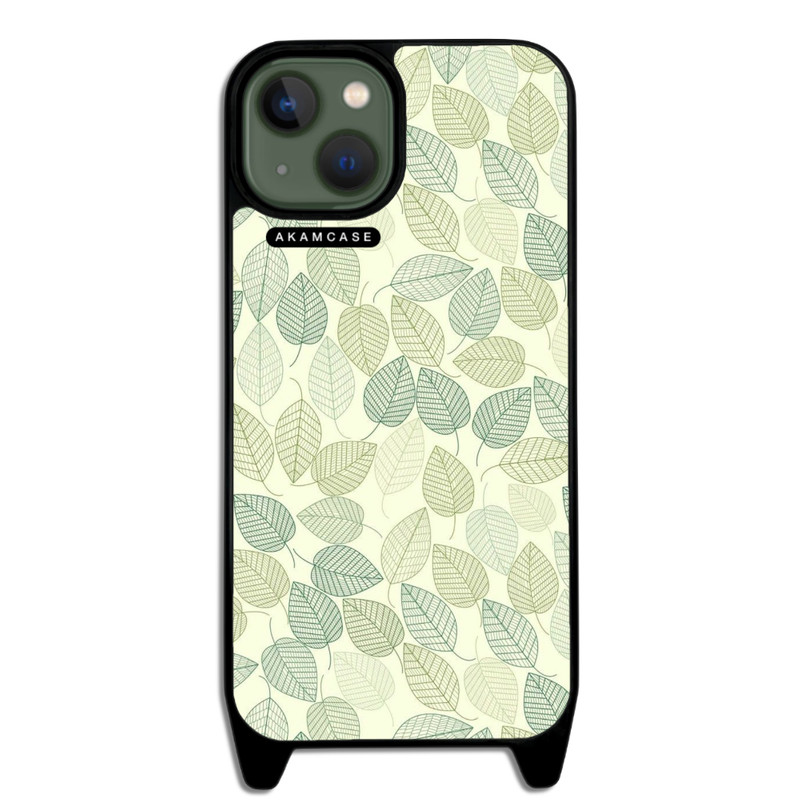 کاور گوشی اپل iPhone 13 آکام مدل AMCWLA13-LEAVES11 کاور گوشی اپل iPhone 13 آکام مدل AMCWLA13-LEAVES11
