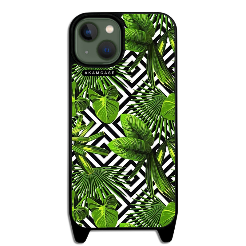 کاور گوشی اپل iPhone 13 آکام مدل AMCWLA13-LEAVES3 کاور گوشی اپل iPhone 13 آکام مدل AMCWLA13-LEAVES3