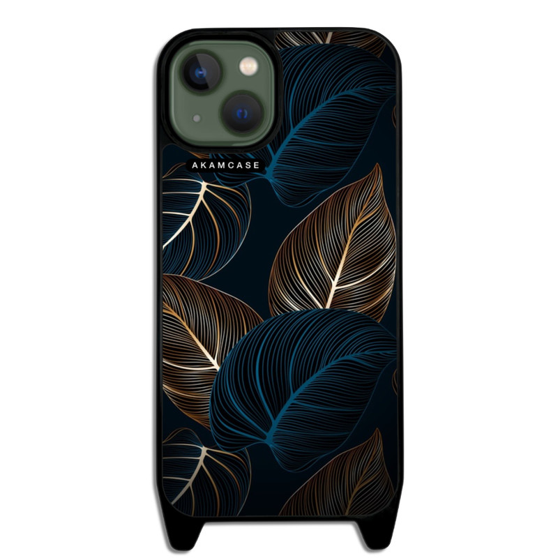 کاور گوشی اپل iPhone 13 آکام مدل AMCWLA13-LEAVES8 کاور گوشی اپل iPhone 13 آکام مدل AMCWLA13-LEAVES8