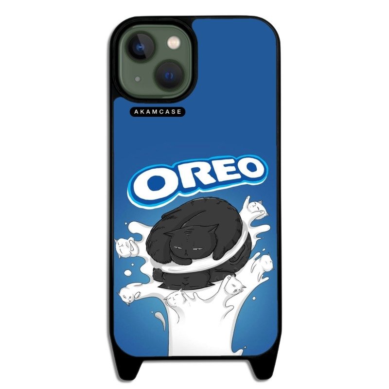 کاور گوشی اپل iPhone 13 آکام مدل AMCWLA13-OREO1  کاور گوشی اپل iPhone 13 آکام مدل AMCWLA13-OREO1