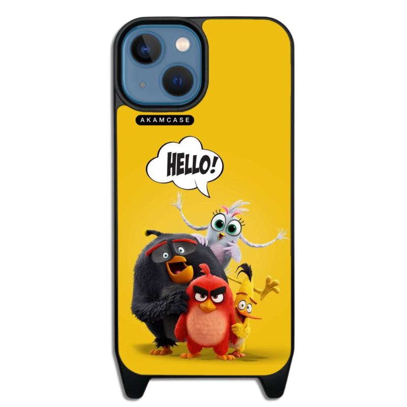 کاور گوشی اپل iPhone 14 آکام مدل AMCWLA14-ANGRY BIRDS17