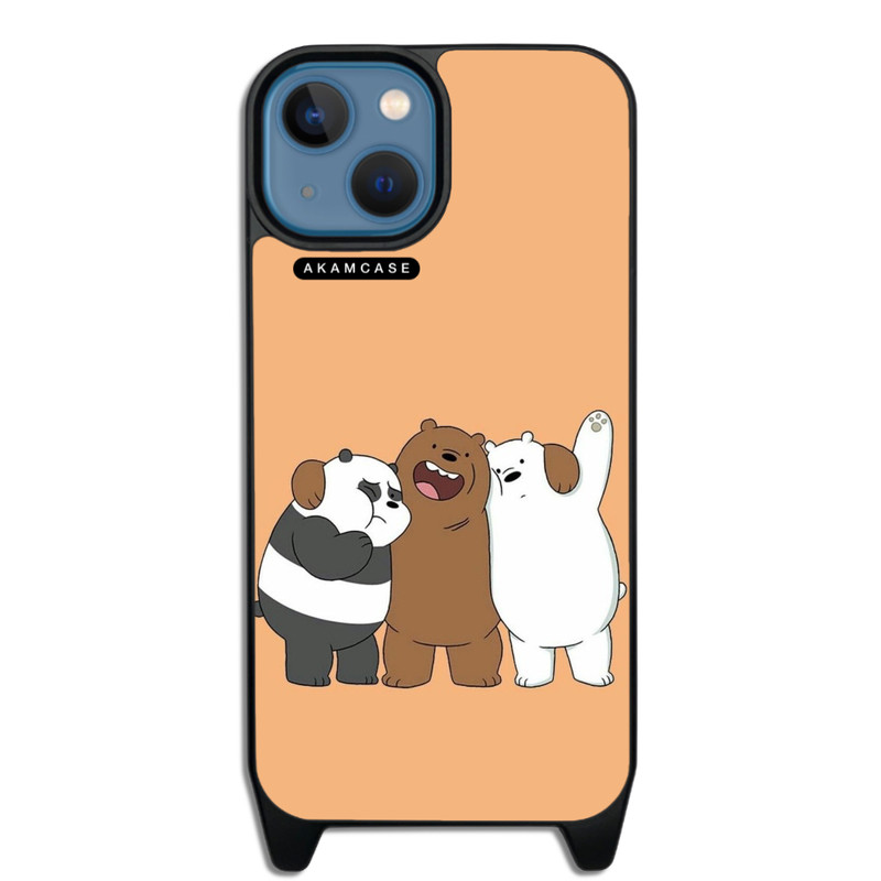 کاور گوشی اپل iPhone 14 آکام مدل AMCWLA14-BARE BEAR10