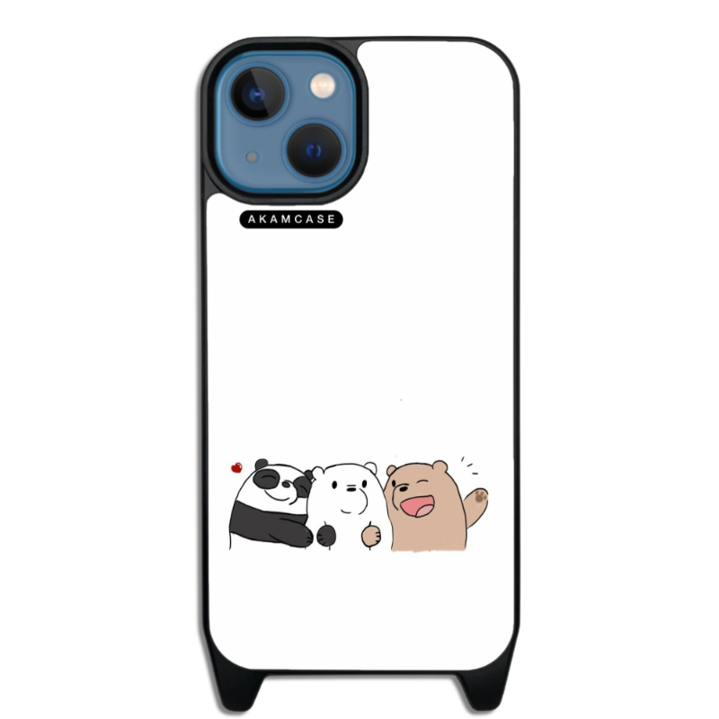 کاور گوشی اپل iPhone 14 آکام مدل AMCWLA14-BARE BEAR14