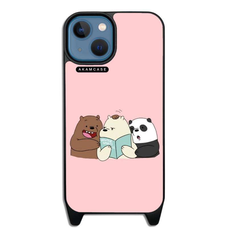 کاور گوشی اپل iPhone 14 آکام مدل AMCWLA14-BARE BEAR7 