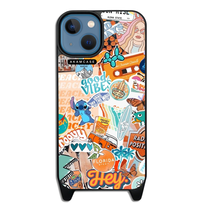 کاور گوشی اپل iPhone 14 آکام مدل AMCWLA14-GOOD VIBE3