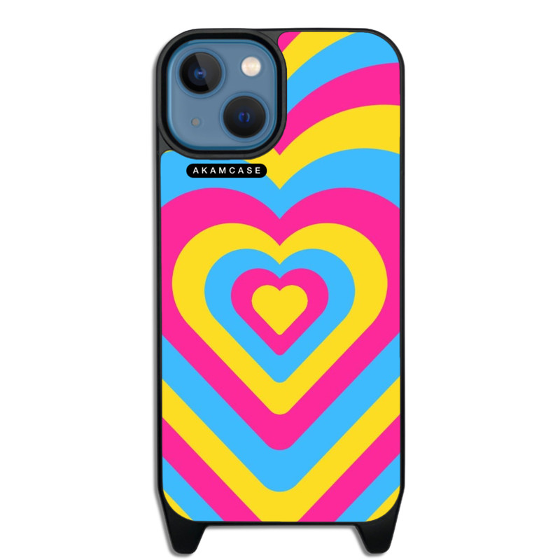 کاور گوشی اپل iPhone 14 آکام مدل AMCWLA14-HEART22