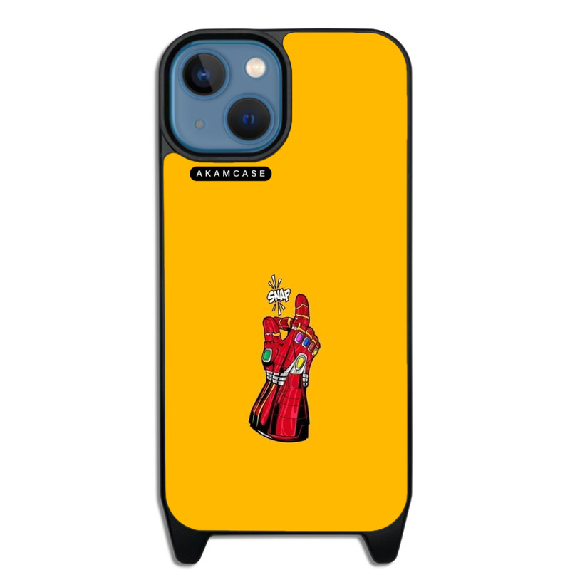 کاور گوشی اپل iPhone 14 آکام مدل AMCWLA14-IRON MAN1