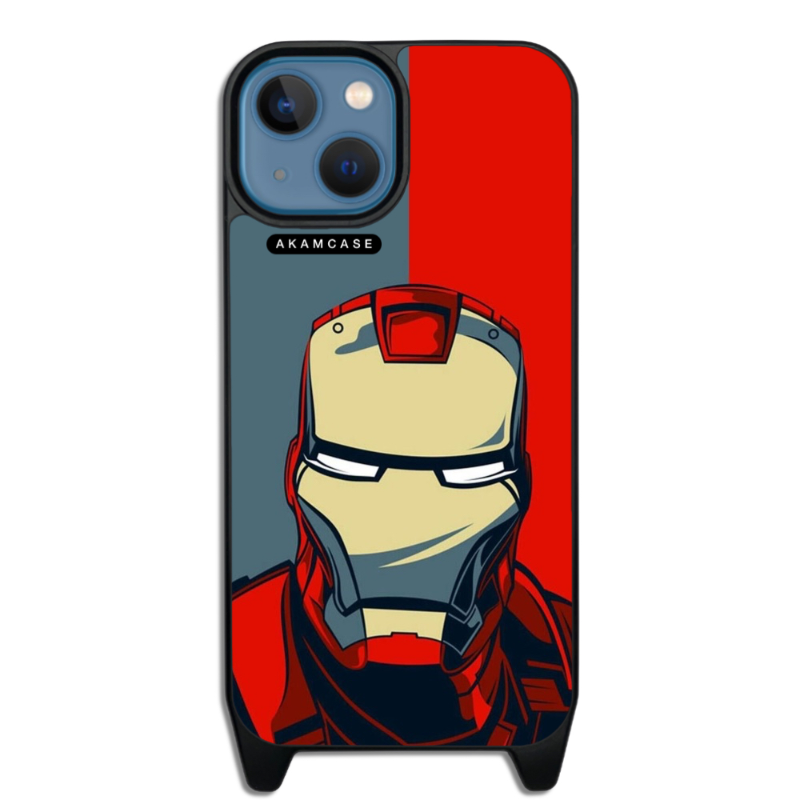 کاور گوشی اپل iPhone 14 آکام مدل AMCWLA14-IRON MAN6