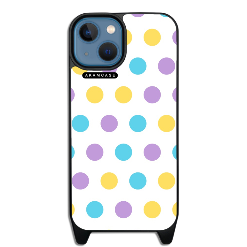 کاور گوشی اپل iPhone 14 آکام مدل AMCWLA14-PASTEL PATTERN6