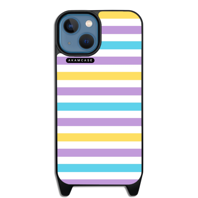 کاور گوشی اپل iPhone 14 آکام مدل AMCWLA14-PASTEL PATTERN7