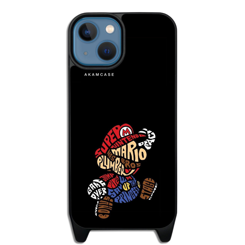 کاور گوشی اپل iPhone 14 آکام مدل AMCWLA14-SUPER MARIO1