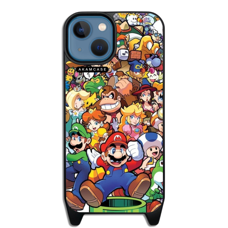 کاور گوشی اپل iPhone 14 آکام مدل AMCWLA14-SUPER MARIO5