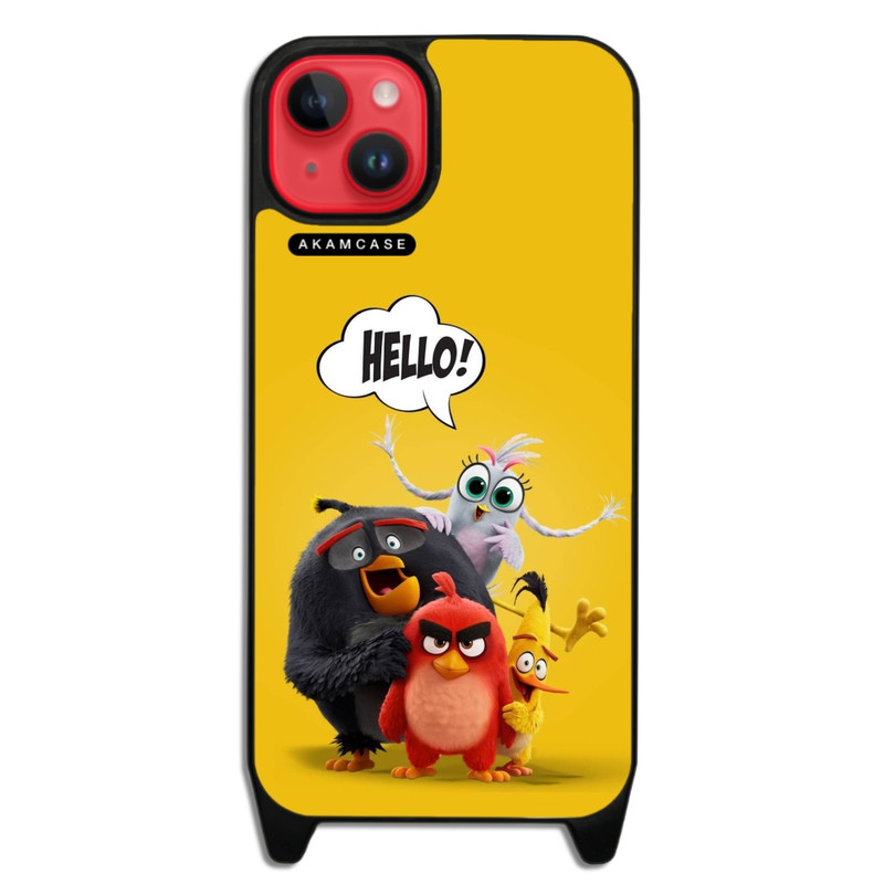 کاور گوشی اپل iPhone 14 Plus آکام مدل AMCWLA14PLUS-ANGRY BIRDS17
