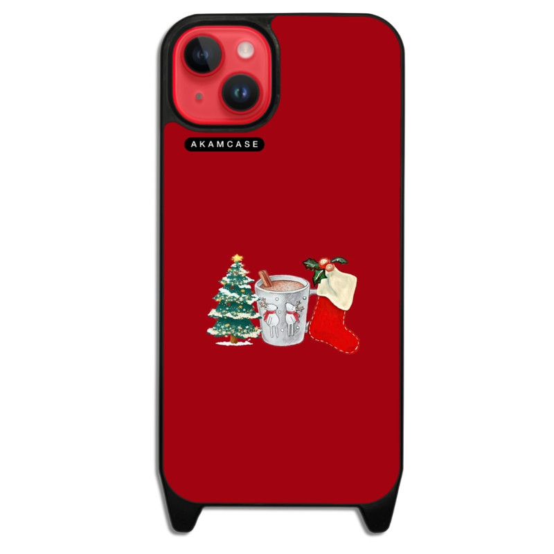 کاور گوشی اپل iPhone 14 Plus آکام مدل AMCWLA14PLUS-CHRISTMA S14