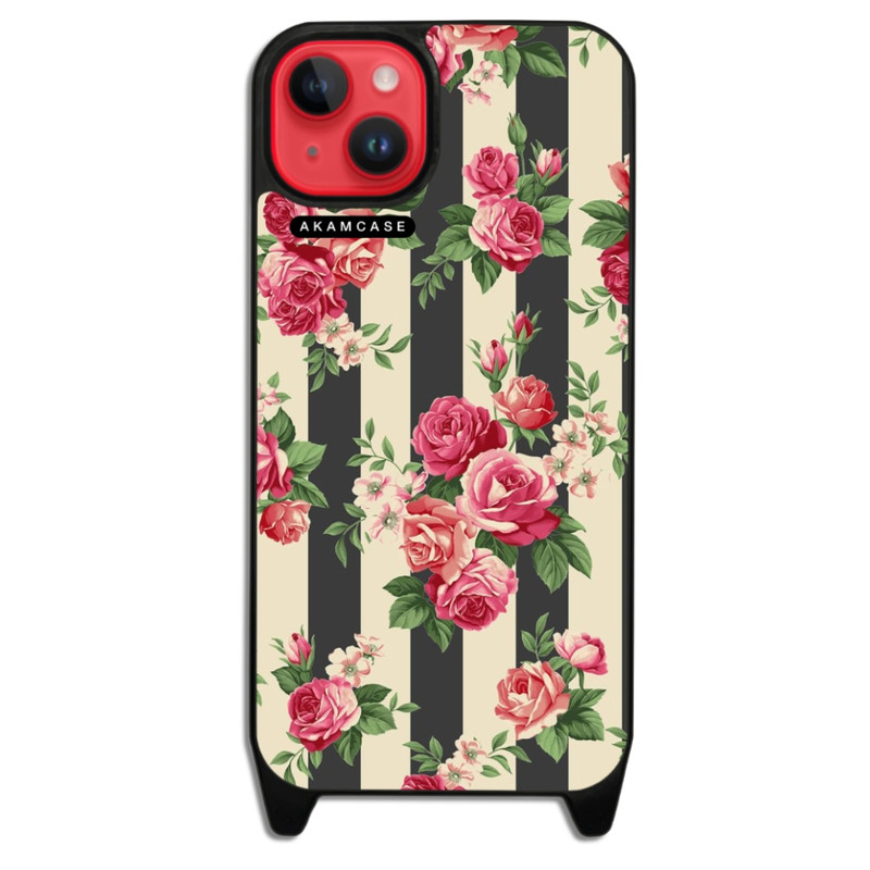 کاور گوشی اپل iPhone 14 Plus آکام مدل AMCWLA14PLUS-FLOWERS15