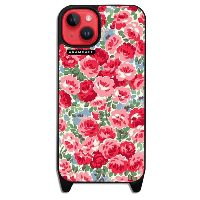 کاور گوشی اپل iPhone 14 Plus آکام مدل AMCWLA14PLUS-FLOWERS17
