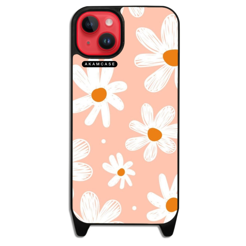 کاور گوشی اپل iPhone 14 Plus آکام مدل AMCWLA14PLUS-FLOWERS18