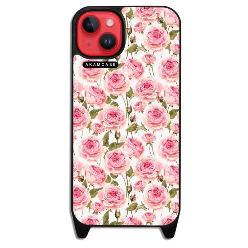 کاور گوشی اپل iPhone 14 Plus آکام مدل AMCWLA14PLUS-FLOWERS19