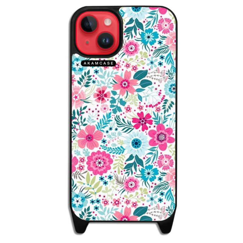 کاور گوشی اپل iPhone 14 Plus آکام مدل AMCWLA14PLUS-FLOWERS2