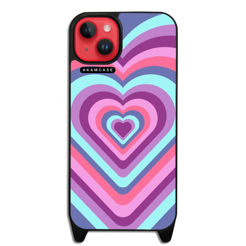 کاور گوشی اپل iPhone 14 Plus آکام مدل AMCWLA14PLUS-HEARTS2