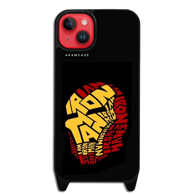 کاور گوشی اپل iPhone 14 Plus آکام مدل AMCWLA14PLUS-IRON MAN3