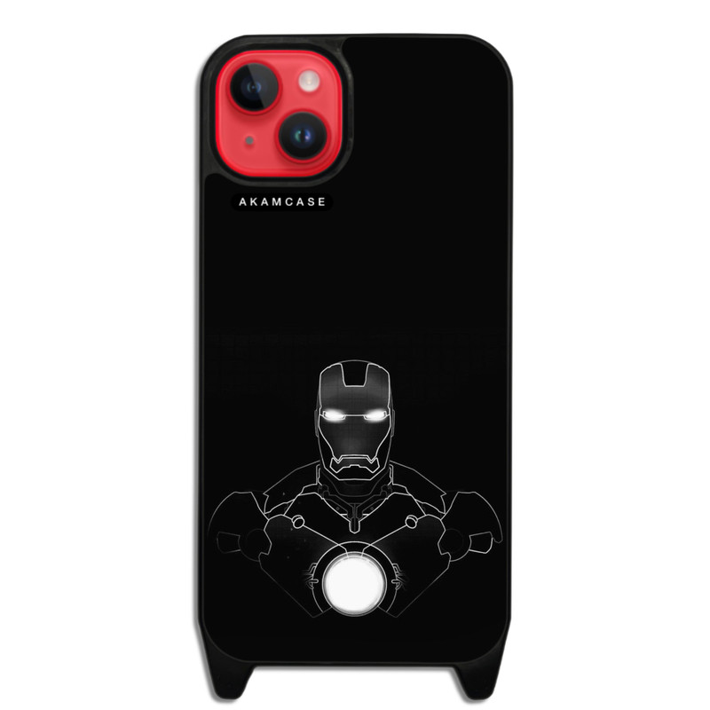کاور گوشی اپل iPhone 14 Plus آکام مدل AMCWLA14PLUS-IRON MAN4