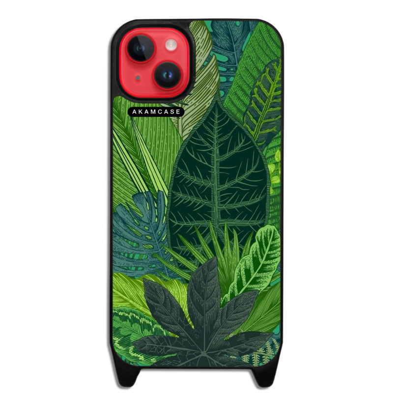 کاور گوشی اپل iPhone 14 Plus آکام مدل AMCWLA14PLUS-LEAVES2