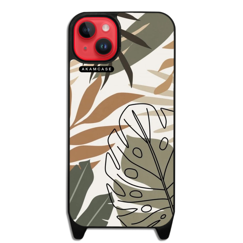 کاور گوشی اپل iPhone 14 Plus آکام مدل AMCWLA14PLUS-LEAVES6