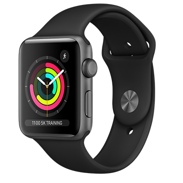 ساعت هوشمند اپل واچ سری 3 مدل 42mm بدنه آلومینیوم با بند اسپرت ساعت هوشمند اپل واچ سری 3 مدل 42mm بدنه آلومینیوم با بند اسپرت