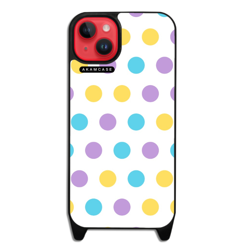 کاور گوشی اپل iPhone 14 Plus آکام مدل AMCWLA14PLUS-PASTEL PATTERN6
