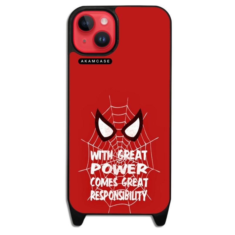 کاور گوشی اپل iPhone 14 Plus آکام مدل AMCWLA14PLUS-SPIDERMAN18