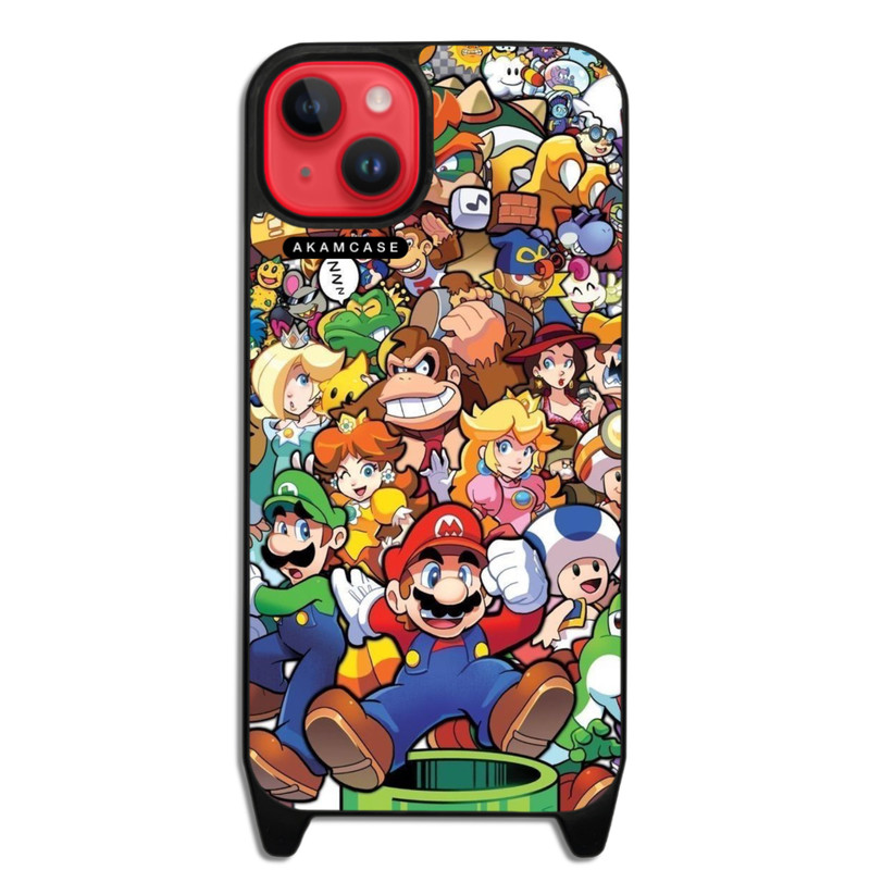 کاور گوشی اپل iPhone 14 Plus آکام مدل AMCWLA14PLUS-SUPER MARIO5