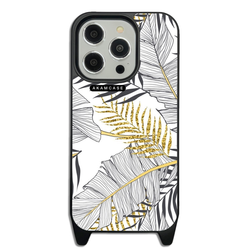 کاور گوشی اپل iPhone 14 Plus آکام مدل AMCWLA14PRO-LEAVES5 